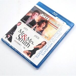 Date Night Mr Mrs Smith Blu-ray 2012 2-Disc Set Angelina Jolie Brad Pitt